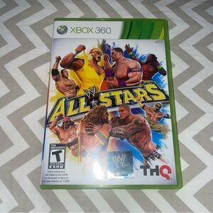 WWE All Stars (Microsoft Xbox 360, 2011) CIB Complete W/ Manual